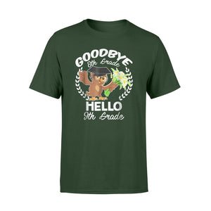 Goodbye Eighth Grade Hello Nineth Grade Owl Graduation T-Shirt