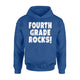 Fourth Grade Rocks Funny   Gift For 4th Grader Hoodie