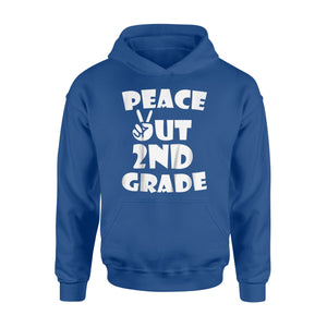 Kids Peace Out 2Nd Grade  For Graduation Hoodie