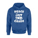 Kids Peace Out 2Nd Grade  For Graduation Hoodie