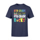 Color 8th Grade Is So Last Year 9th Grade Rock Funny T-Shirt