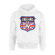 England Flag Jersey Soccer Football Futbol Hoodie