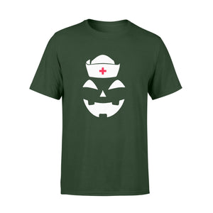 Halloween Pumpkin Nurse Funny T-shirt