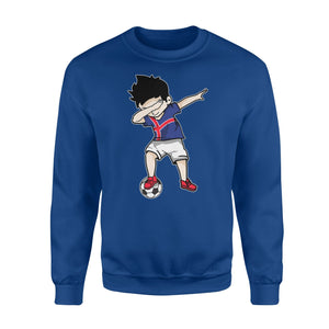 Dabbing Soccer Boy Iceland Football  Iceland Gift Sweatshirt