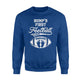 Bump's First Football Rugby Season Pregnant Gift Sweatshirt