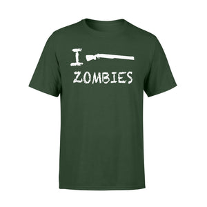 I Shoot Zombies Halloween T-shirt