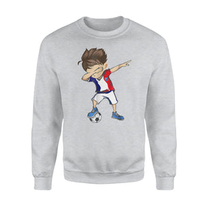 Dabbing Soccer France Jersey French Football Cup Sweatshirt