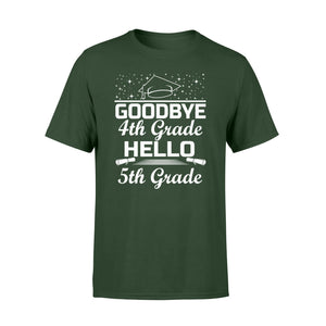 Goodbye 4th Grade Hello 5th Grade Graduation T-Shirt