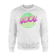 80s Party Wear Radical Themed Neon Costume Outfit Sweatshirt