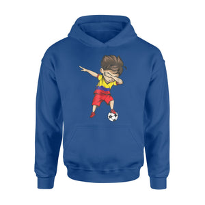 Dabbing Soccer Boy Colombia Jersey Colombian Football Hoodie