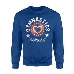 Gymnastics Grandma Proud Nana Love Gymnast Girl Sweatshirt