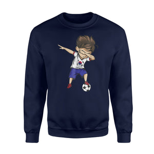 Dabbing Soccer Boy South Korea Jersey Korean Football Sweatshirt