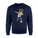 Dabbing Soccer Boy South Korea Jersey Korean Football Sweatshirt