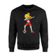 Dabbing Soccer Girl Switzerland Football Sweatshirt