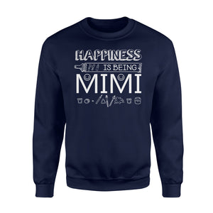 Happiness Is Being Mimi Promoted To Grandma Sweatshirt