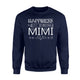 Happiness Is Being Mimi Promoted To Grandma Sweatshirt