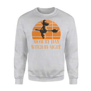 Mom By Day Witch By Night Mom Halloween T-shirt Sweatshirt