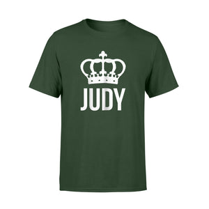 Judy Name  For Women - Queen Princess Crown Design T-Shirt