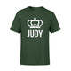 Judy Name  For Women - Queen Princess Crown Design T-Shirt