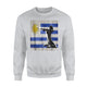Dabbing Soccer Boy Uruguay Jersey Uruguayan Football Sweatshirt