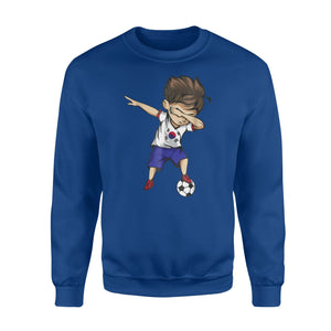 Dabbing Soccer Boy South Korea Jersey Korean Football Sweatshirt
