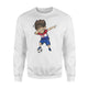 Dabbing Soccer Boy Croatia Jersey  - Croatian Football Sweatshirt