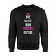 Eat Sleep Ride Horses Repeat Sweatshirt