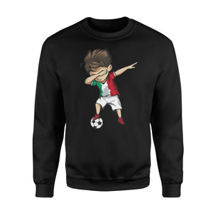 Dabbing Soccer Boy Italy Jersey  - Italian Footbal Sweatshirt
