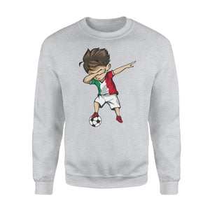 Dabbing Soccer Boy Italy Jersey  - Italian Footbal Sweatshirt