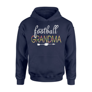 Football Grandma Sports Grandma Game Day Gift Hoodie