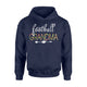 Football Grandma Sports Grandma Game Day Gift Hoodie