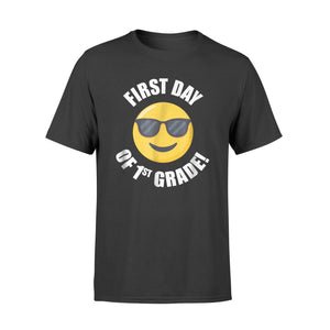 First Day Of First 1st Grade Emoji For Boys Girls T-Shirt