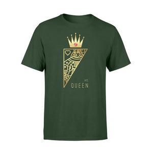 His Queen Card Funny  Cute Couple Lover Gift  T-Shirt