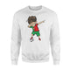 Dabbing Soccer Boy Portugal Jersey Portuguese Football Sweatshirt