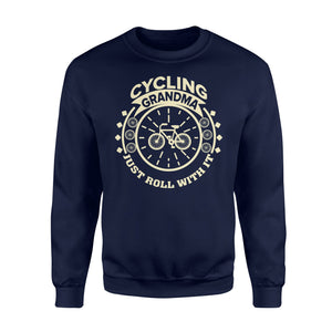 Funny Biking For Grandma Bicycle Cyclist Gift Sweatshirt