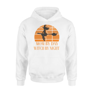 Mom By Day Witch By Night Mom Halloween Hoodie
