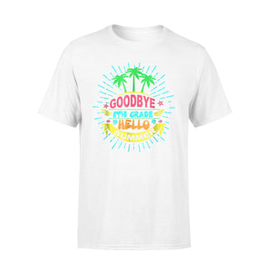 Goodbye 8th Grade Hello Summer Vacation Graduate T-Shirt
