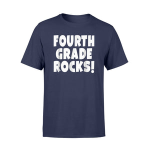Fourth Grade Rocks Funny Gift For 4th Grader T-Shirt