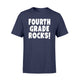 Fourth Grade Rocks Funny Gift For 4th Grader T-Shirt