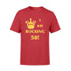 I Am Rocking 50! Queen Crown Graphic Logo T-Shirt