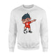 Dabbing Soccer Boy Tunisia Tunisians Football Sweatshirt