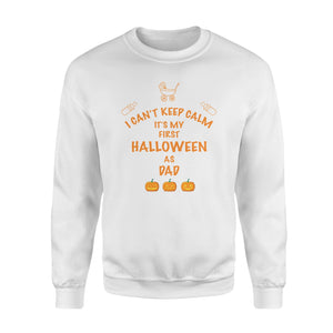 It Is My First Halloween As Dad Halloween Sweatshirt