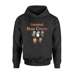 Grandma Boo Crew Grandma Halloween Hoodie