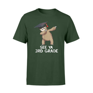 Cute Sloth Dabbing See Ya 3rd Grade Graduation T-Shirt