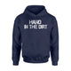 Football Lineman For Men Gloves Hand In The Dirt Hoodie