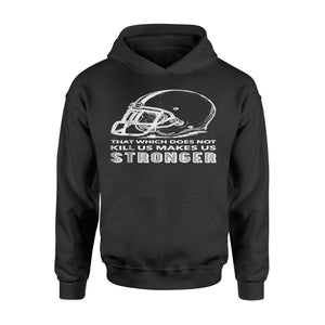 Football Fan Inspirational Quote Apparel Mens Womens Hoodie