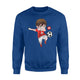 Dabbing Soccer Boy Switzerland Football  Swiss Gift Sweatshirt