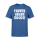 Fourth Grade Rocks Funny Gift For 4th Grader T-Shirt