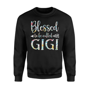 Blessed To Be Called GiGi NaNa CiCi Floral Grandma Sweatshirt