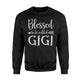 Blessed To Be Called GiGi NaNa CiCi Floral Grandma Sweatshirt
